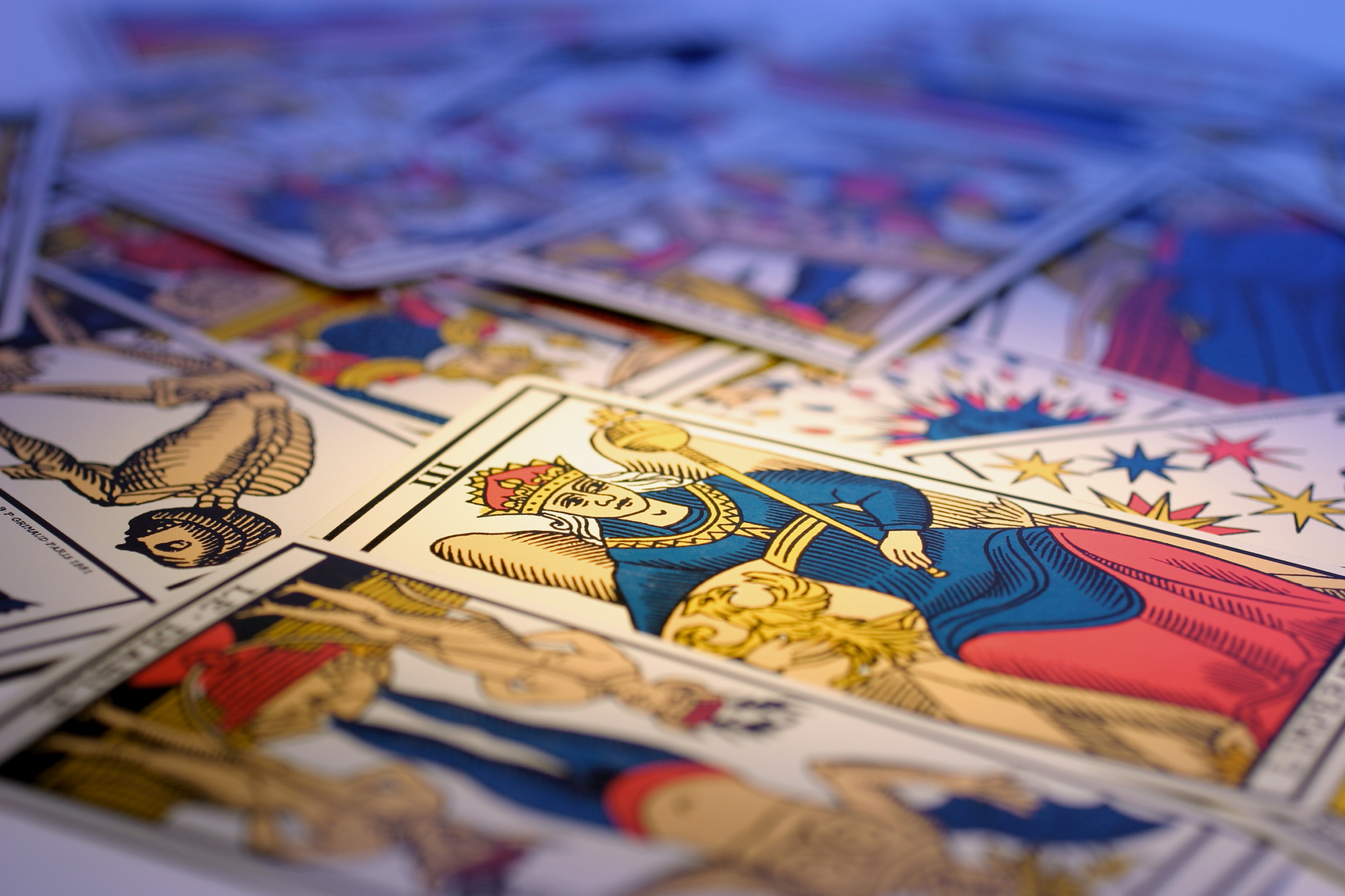 Les cartes du tarot de Marseille