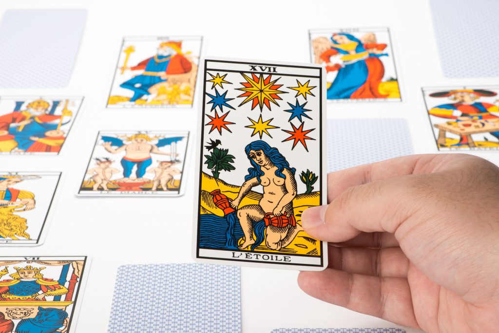 , L&rsquo;Étoile dans le tarot de Marseille