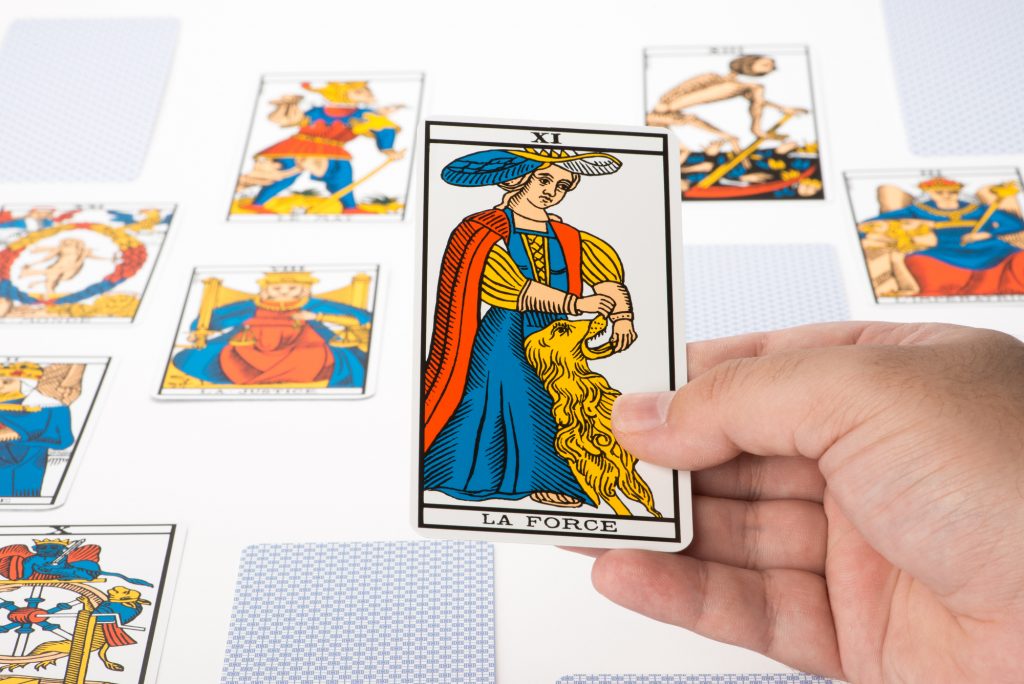 , La Force dans le tarot de Marseille