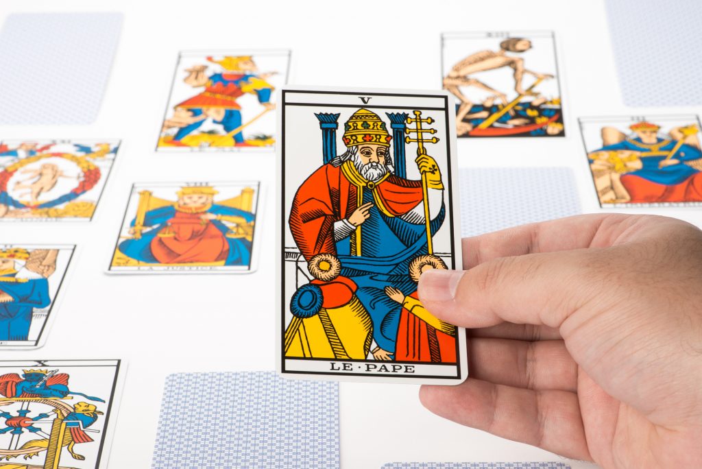 , Le Pape dans le tarot de Marseille