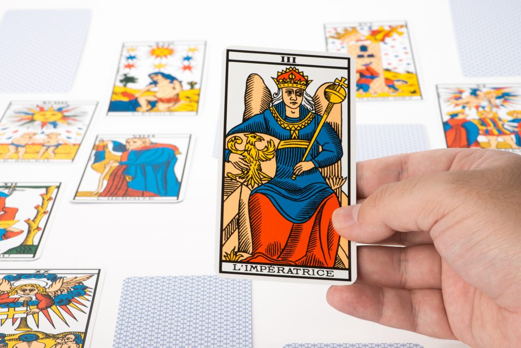 L&rsquo;Impératrice dans le tarot de Marseille