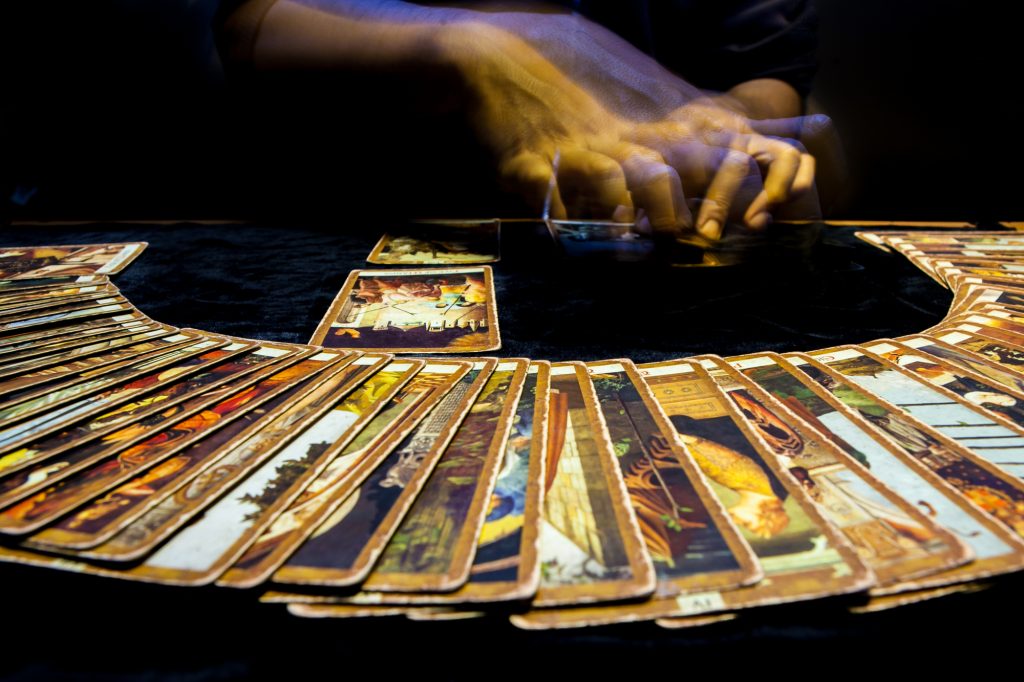 Le tirage du tarot de Marseille